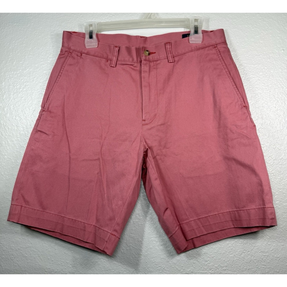 Polo Ralph Lauren Men's Pink Classic Fit Shorts Size 32 casual chino
